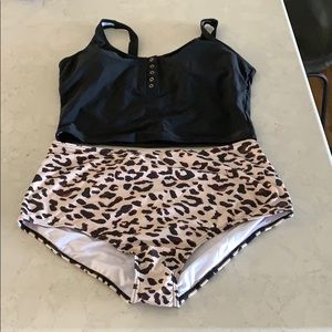 XL brand new two peice bathing suit